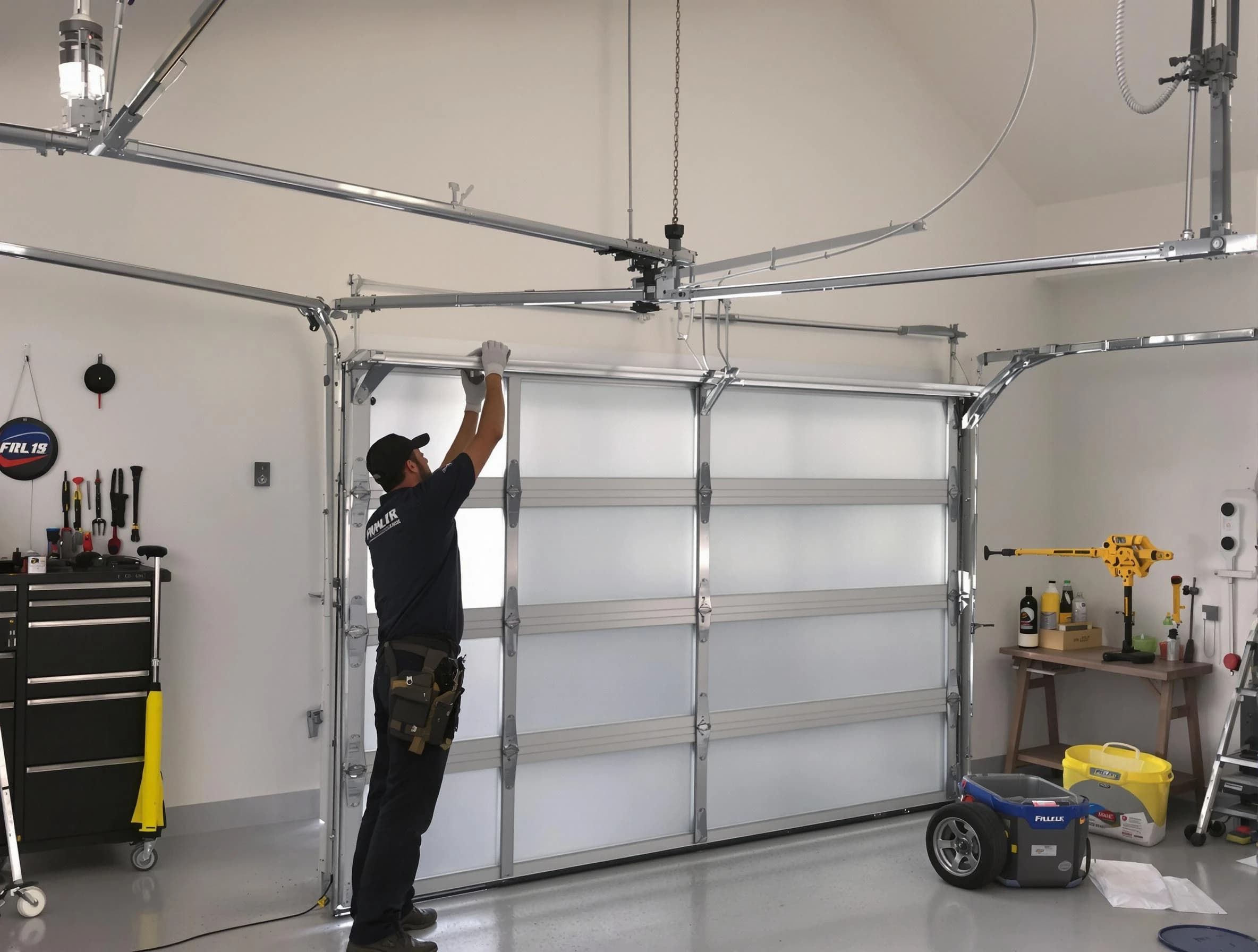 Summit Park Garage Door Repair certified team performing precision garage door installation in Summit Park