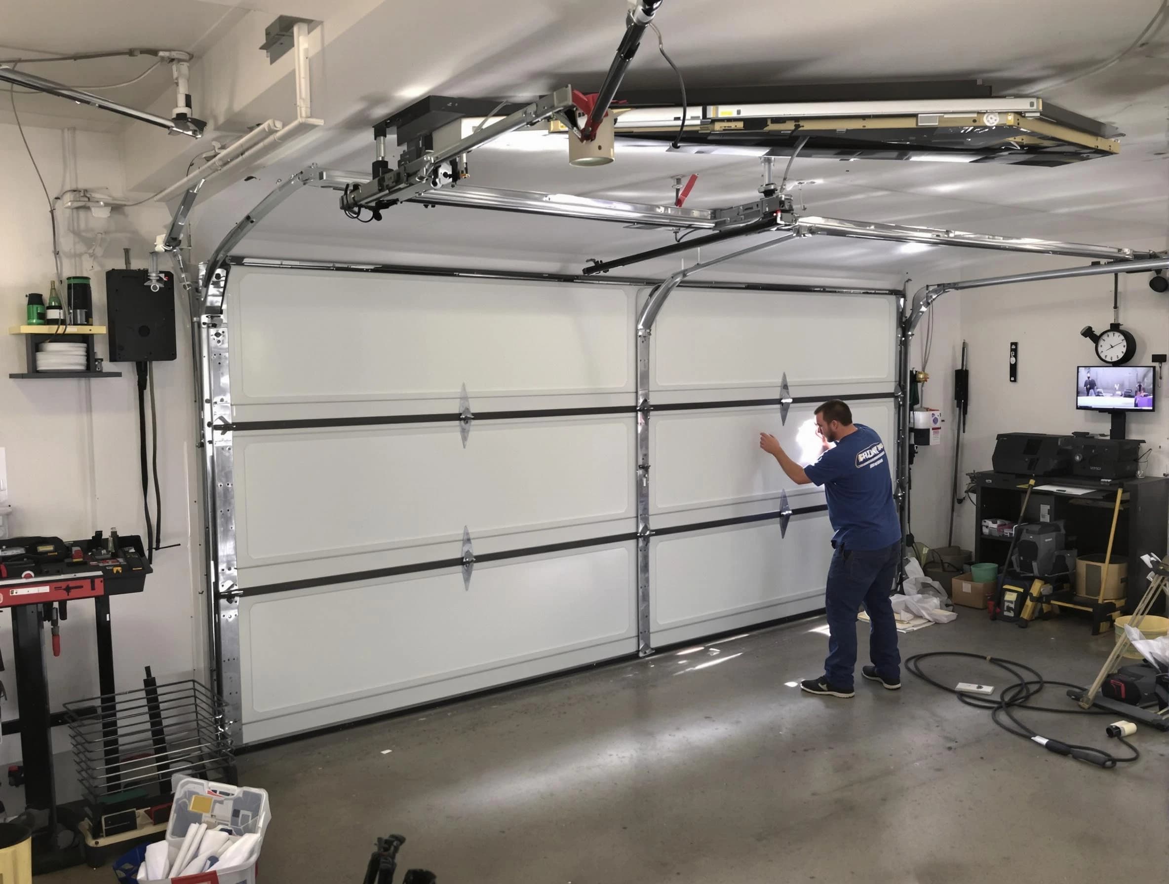 Professional garage door repair service by Summit Park Garage Door Repair in Summit Park