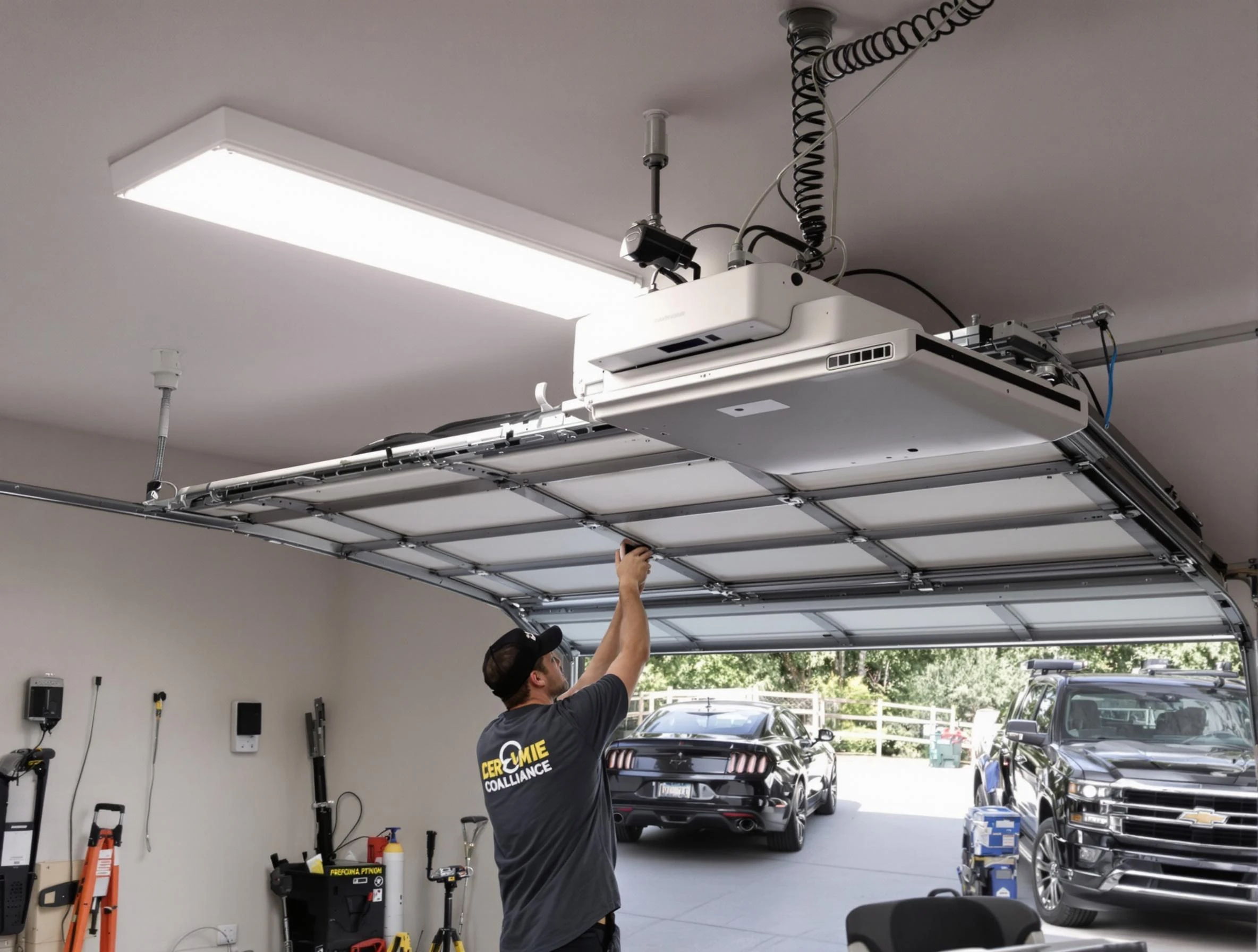 Garage Door Opener Installation in Summit Park