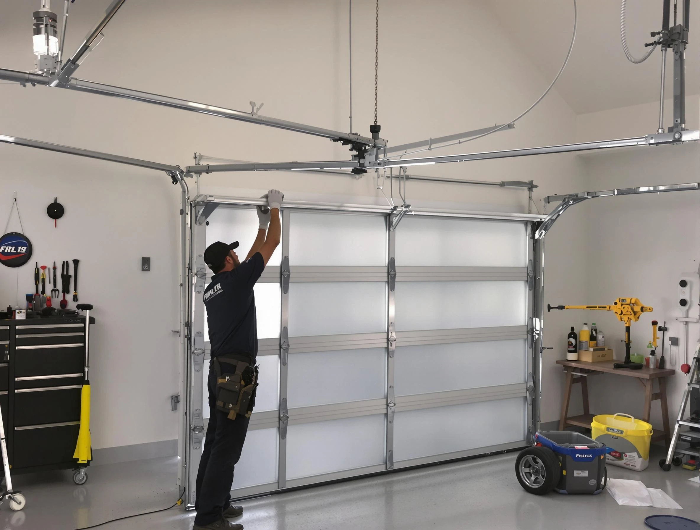 Summit Park Garage Door Repair certified team performing precision garage door installation in Summit Park