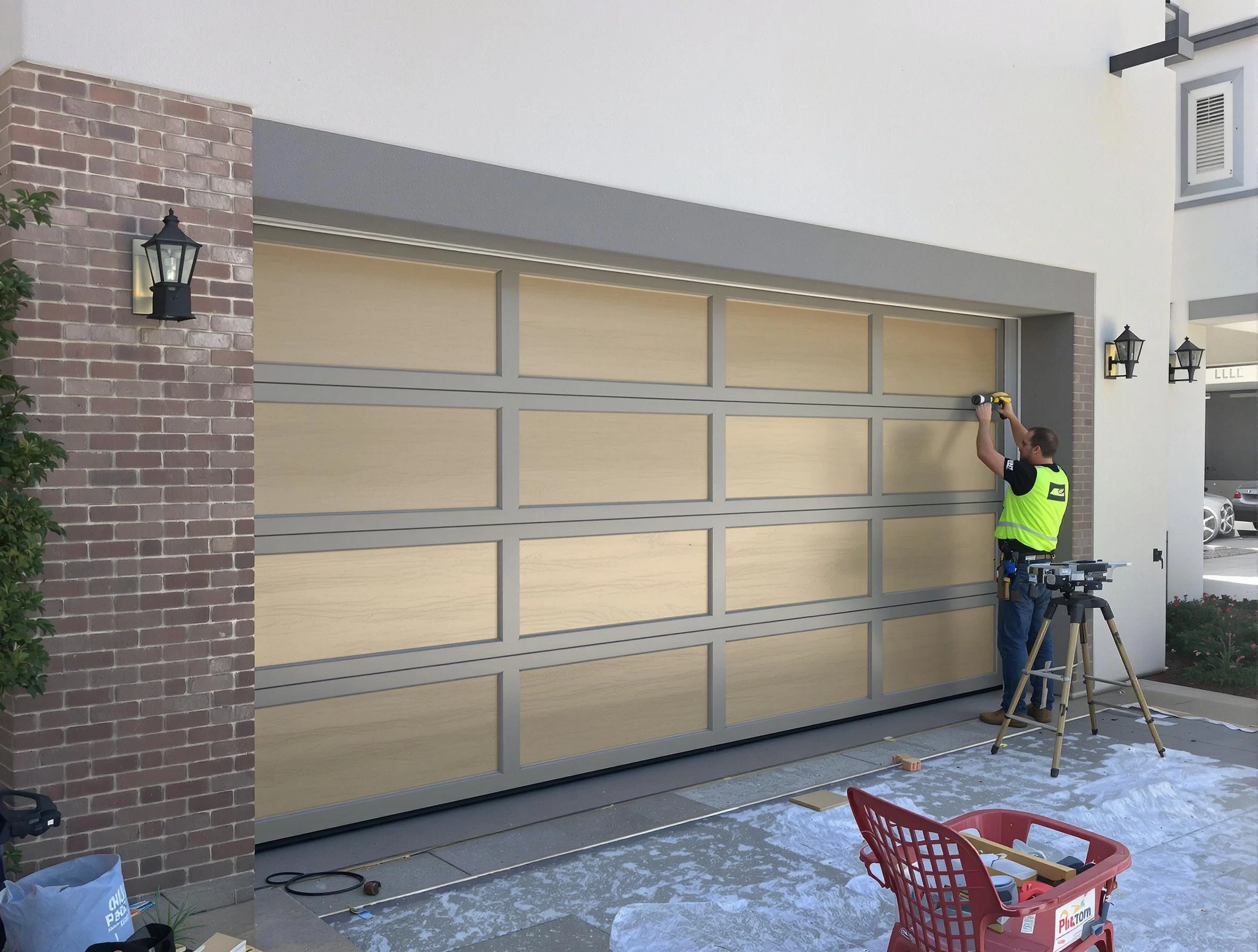 Garage door replacement service by Summit Park Garage Door Repair in Summit Park