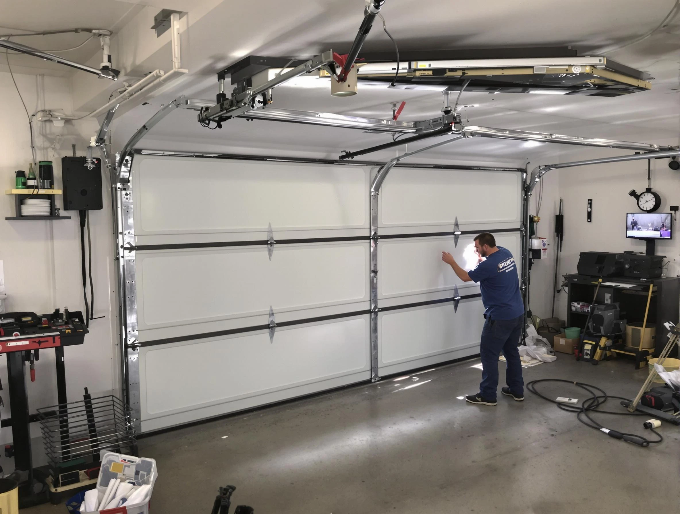 Professional garage door repair service by Summit Park Garage Door Repair in Summit Park